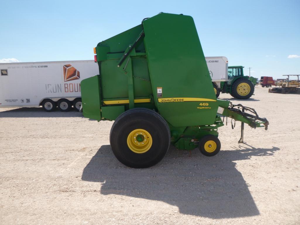 2015 John Deere 469 Mega Wide Baler Round Baler