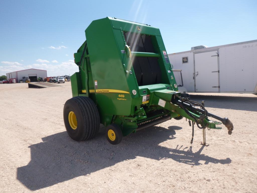 2015 John Deere 469 Mega Wide Baler Round Baler