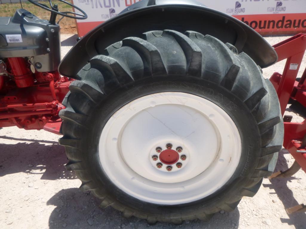 Ford 600 Tractor with Utility Trailer, Attachments