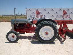 Ford 600 Tractor with Utility Trailer, Attachments