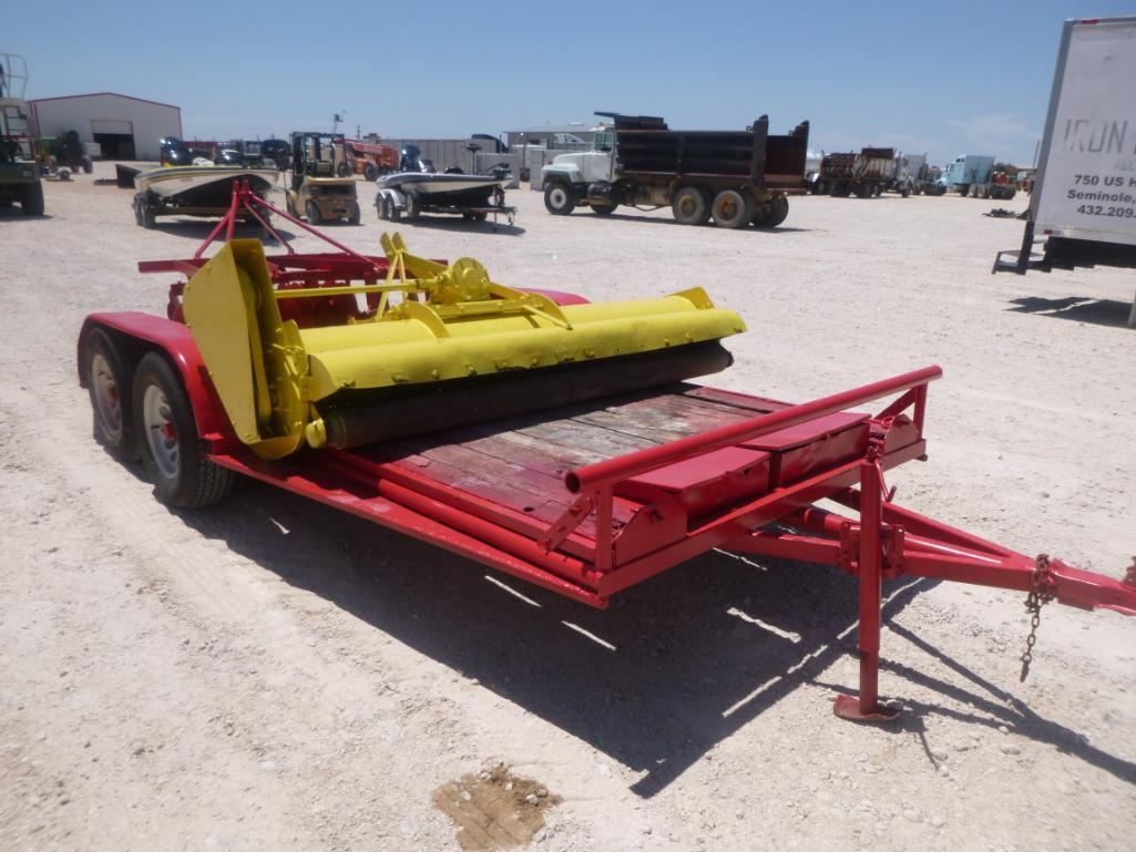 Ford 600 Tractor with Utility Trailer, Attachments