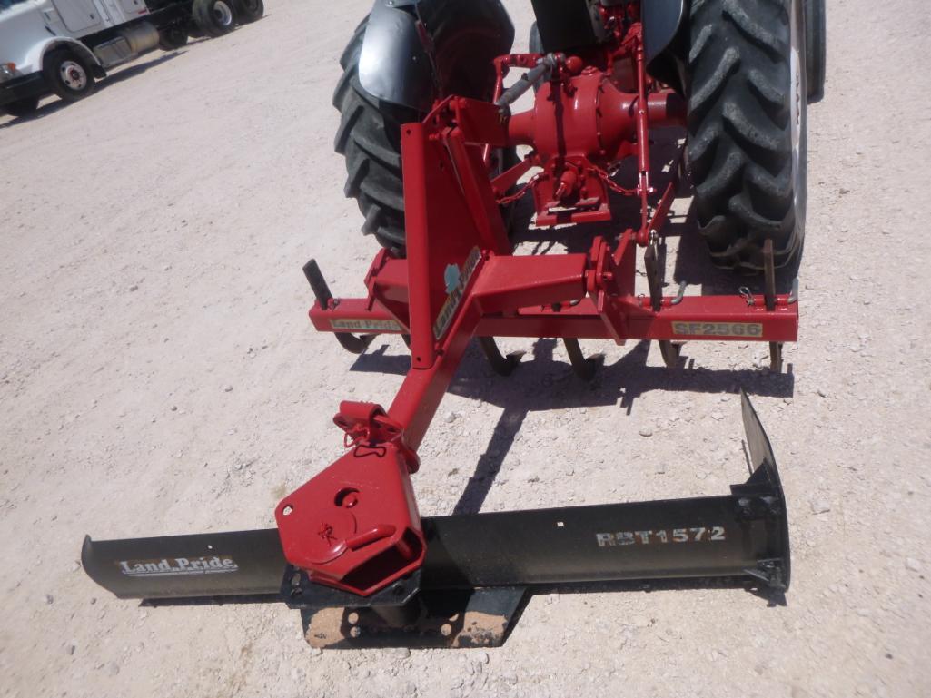 Ford 600 Tractor with Utility Trailer, Attachments