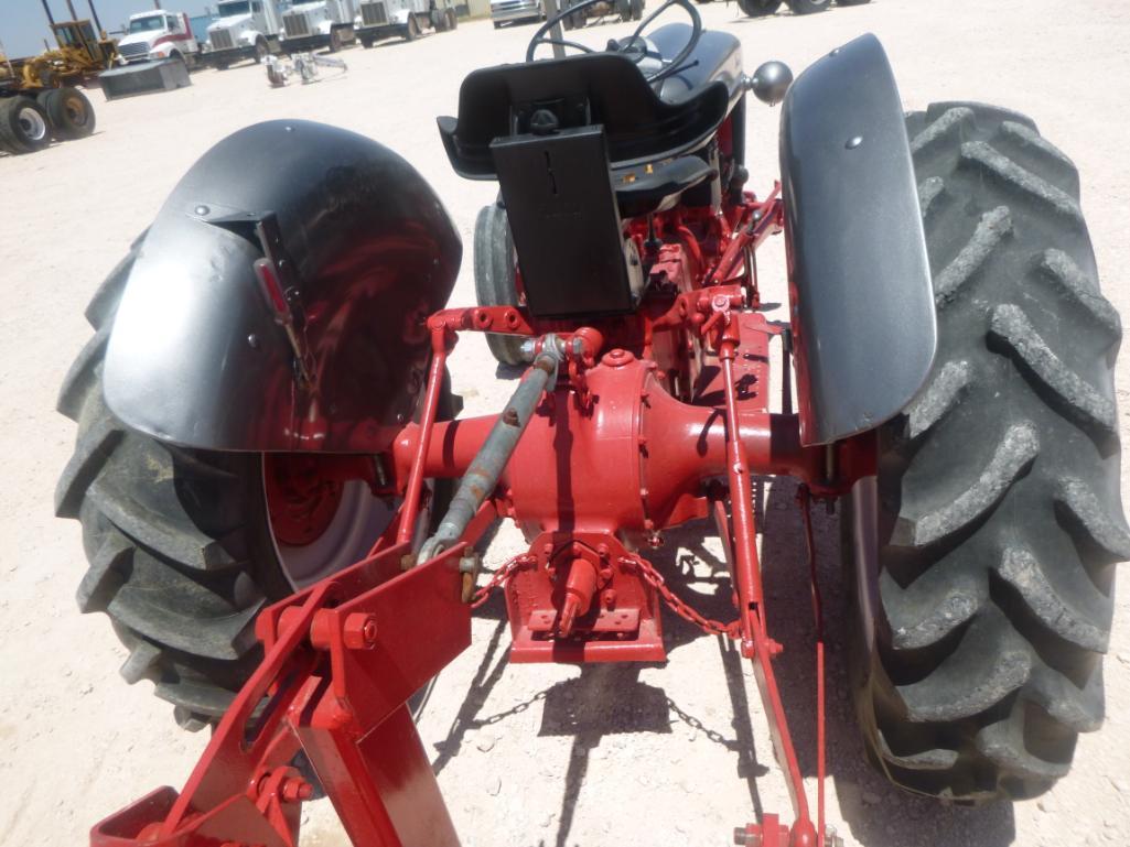 Ford 600 Tractor with Utility Trailer, Attachments