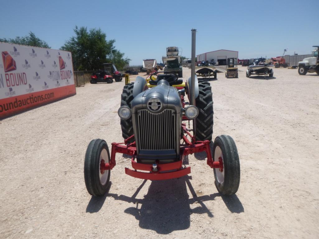 Ford 600 Tractor with Utility Trailer, Attachments