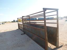 24 Ft Cattle Alleyway