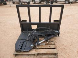 Unused Greatbear Tree Shear, Skid Steer Attachment