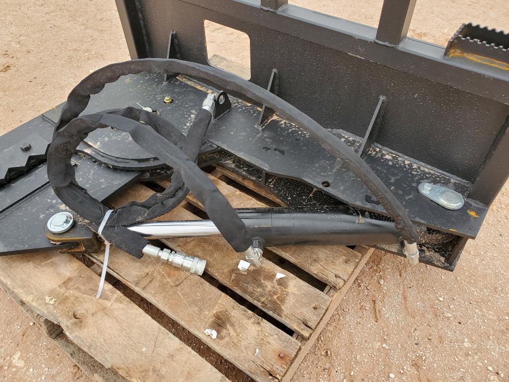 Unused Greatbear Tree Shear, Skid Steer Attachment