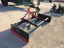 86" 3 Pt Hitch Box Blade