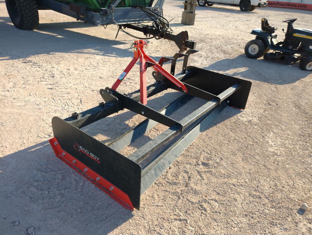 86" 3 Pt Hitch Box Blade
