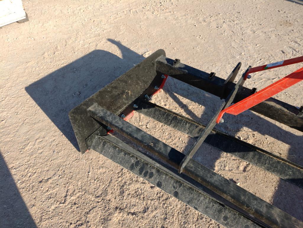 86" 3 Pt Hitch Box Blade