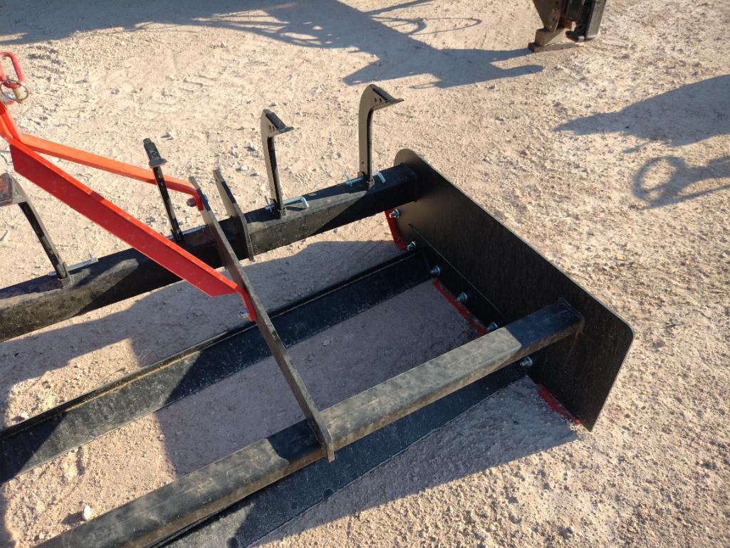 86" 3 Pt Hitch Box Blade