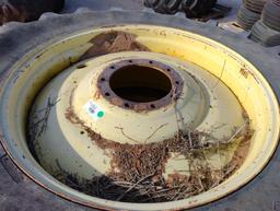 (2) Tractor Wheels & Tires 20.8 R 42