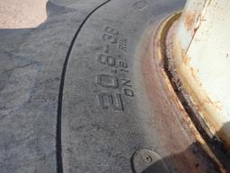 (2) Tractor Wheels & Tires 20.8 R 38