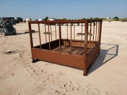 6 X 6 Above Ground Hay Feeder