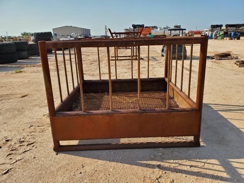 6 X 6 Above Ground Hay Feeder