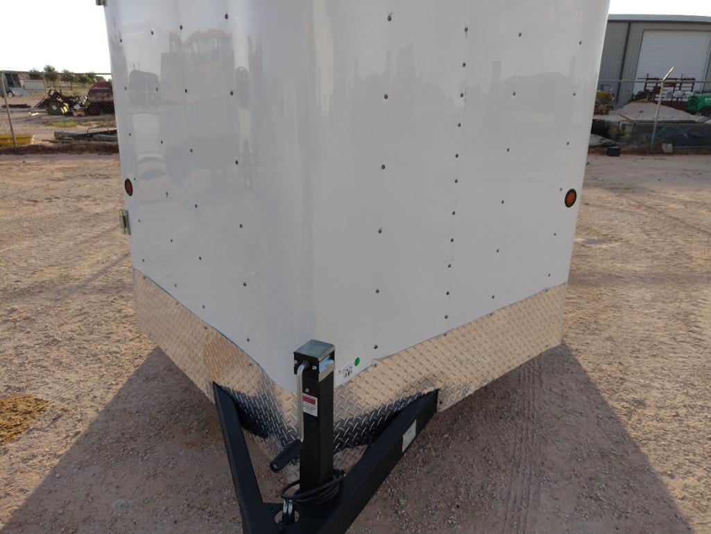 2021, 15Ft x 80" IAW Enclosed Trailer