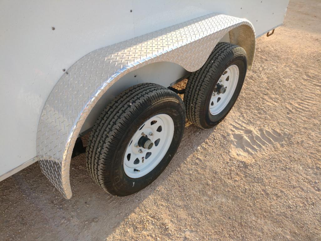 2021, 15Ft x 80" IAW Enclosed Trailer