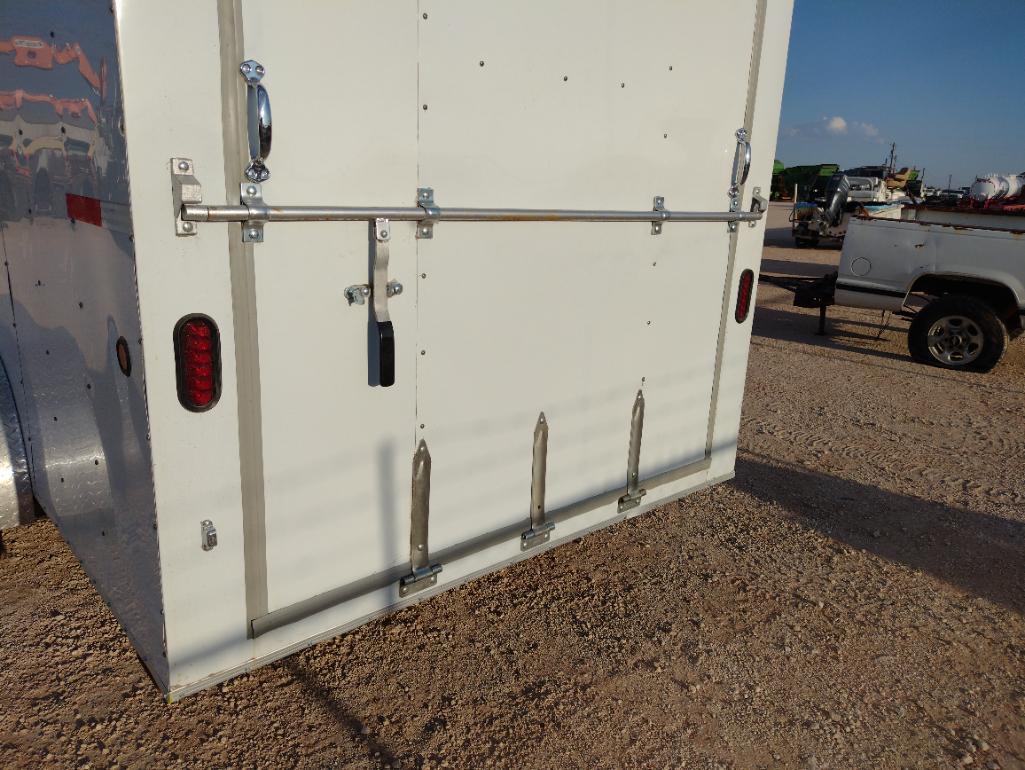2021, 15Ft x 80" IAW Enclosed Trailer