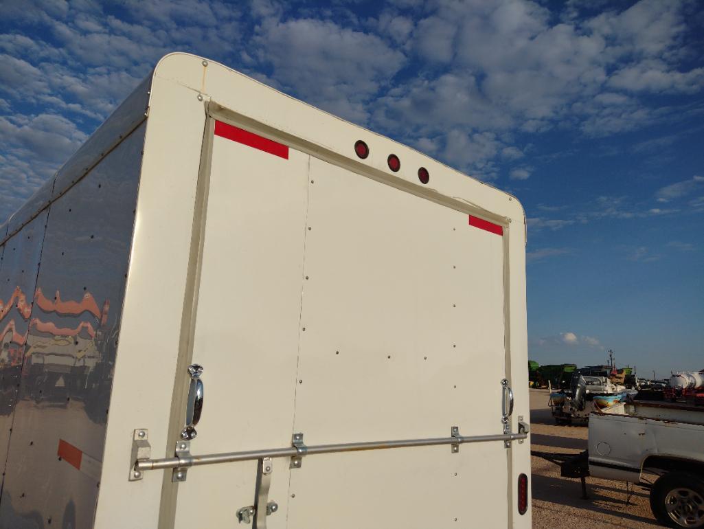 2021, 15Ft x 80" IAW Enclosed Trailer