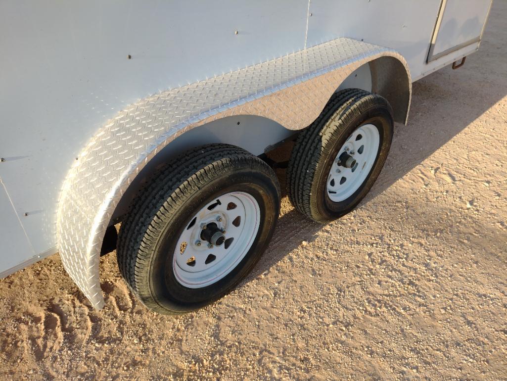 2021, 15Ft x 80" IAW Enclosed Trailer