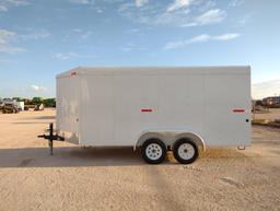 2021, 15Ft x 80" IAW Enclosed Trailer
