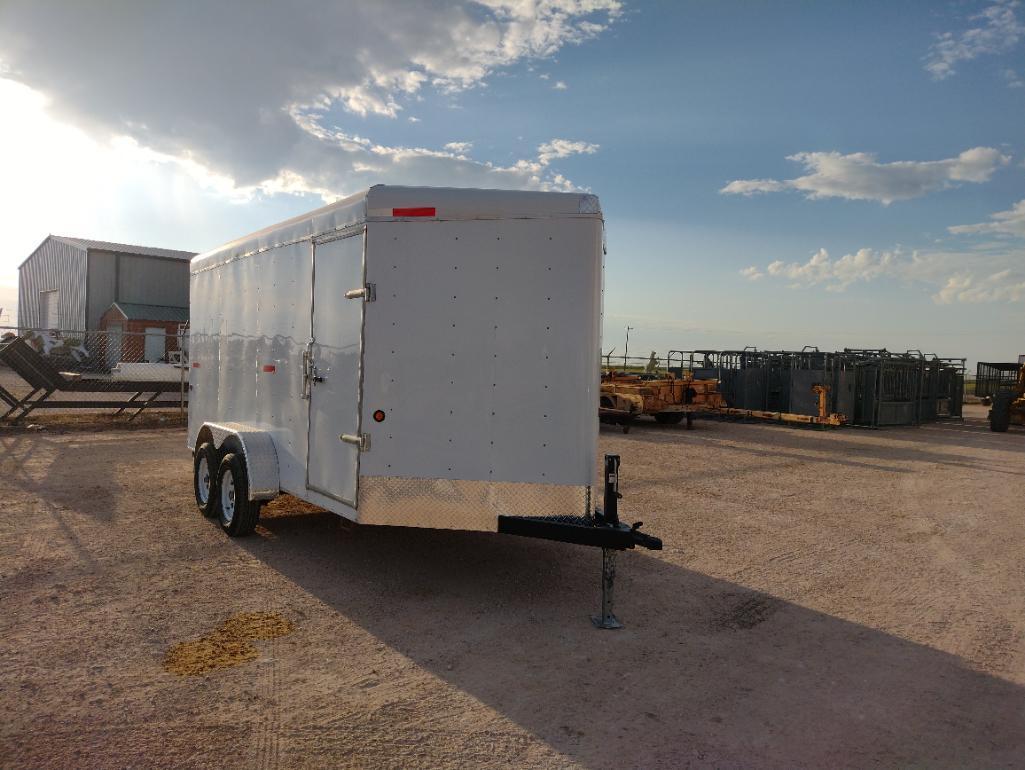 2021, 15Ft x 80" IAW Enclosed Trailer