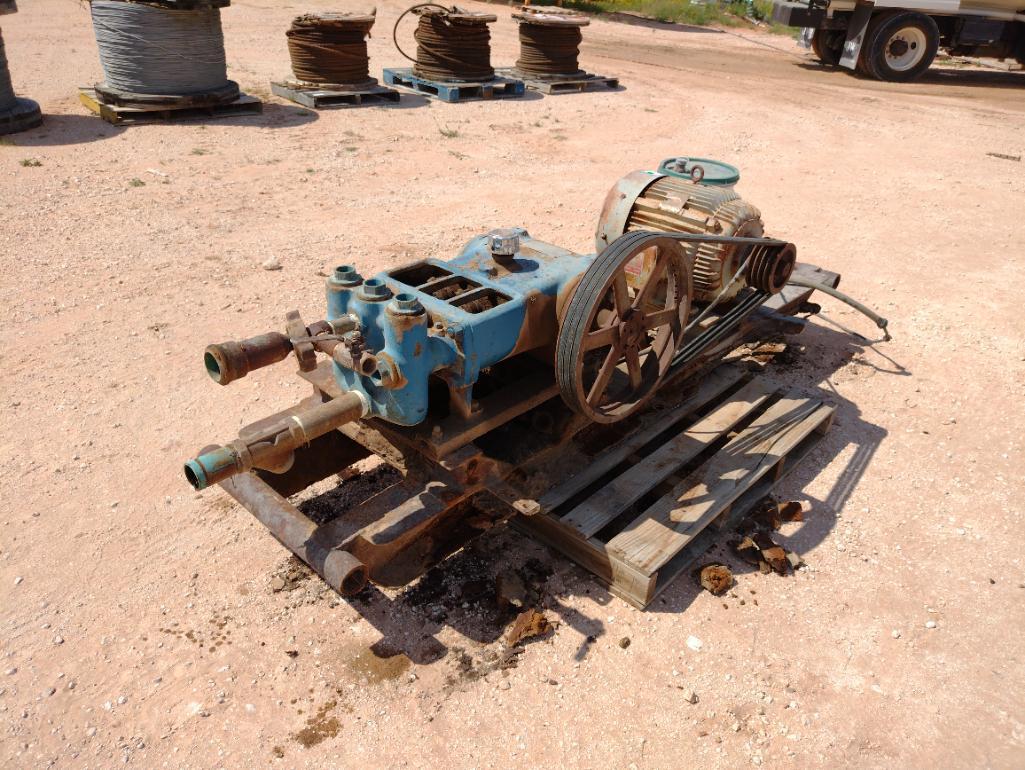 Odessa pump Unit on Skid