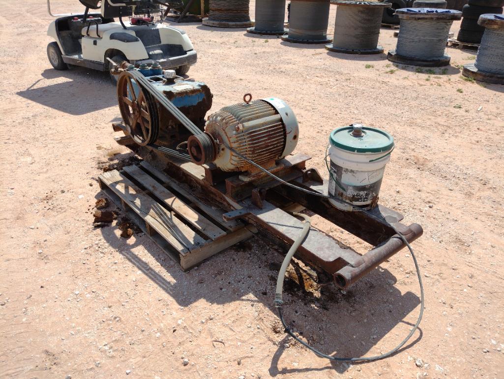 Odessa pump Unit on Skid