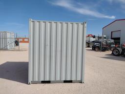 Unused 9ft x 7ft Container with 1 Side Door and a Window