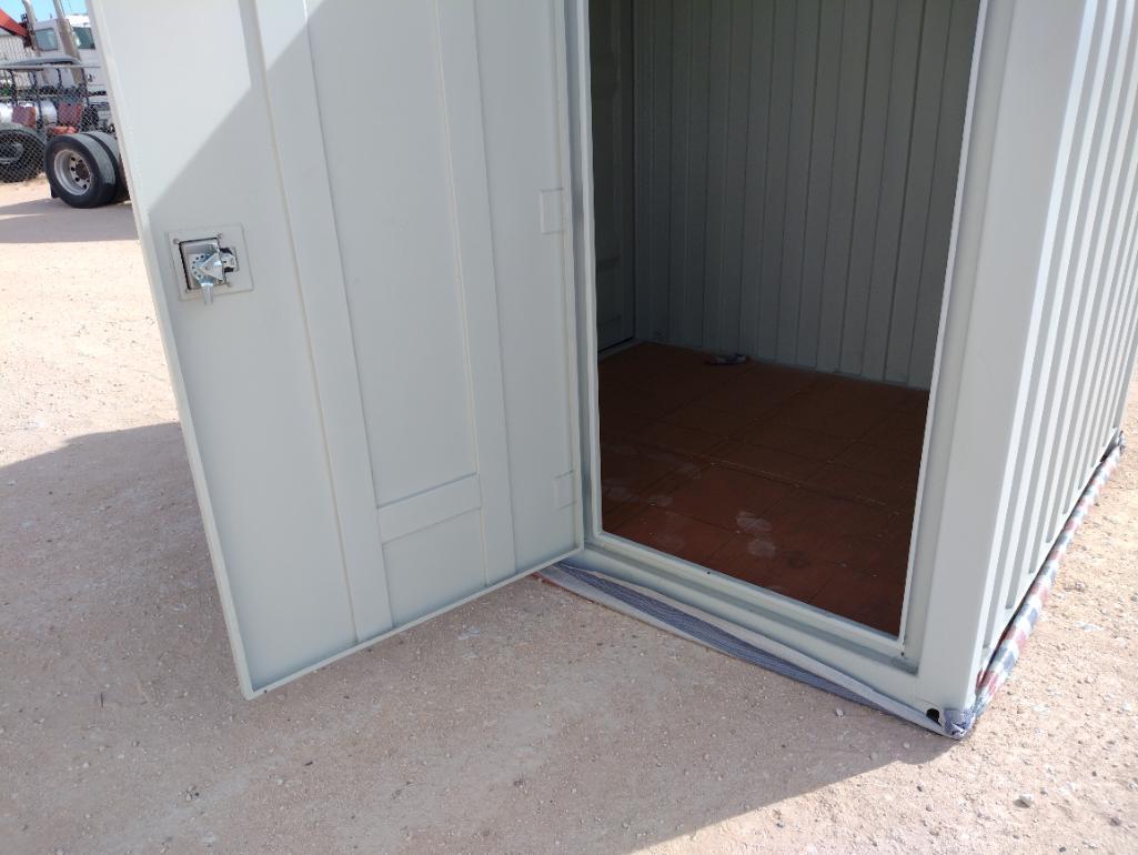 Unused 8ft x 6ft Container with 1 Side Door and a Window