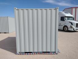 Unused 8ft x 6ft Container with 1 Side Door and a Window