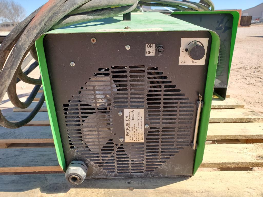 (3) Patron P9000 Heaters