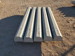 (5) Concrete Parking Blocks