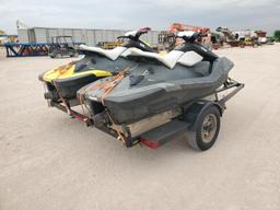 (2) 2014 Sea-Doo Jet Skis & Trailer