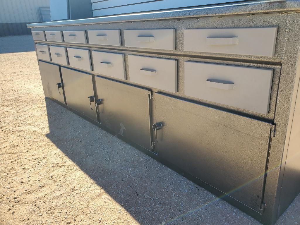 Unused Work Bench Cabinet