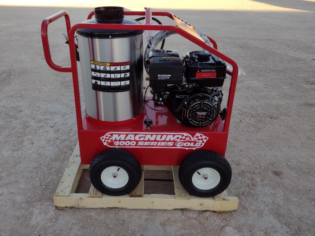 Unused Magnum 4000 Gold Series Hot Water Pressure Washer