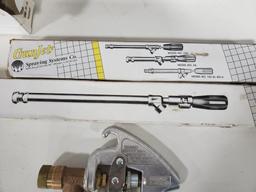 (3) Unused Triggerjets/(1) Spray Gun/Unused Gunjet Spraying Systems