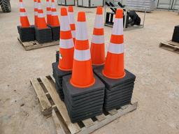 (50) Unused Safety Traffic Cones