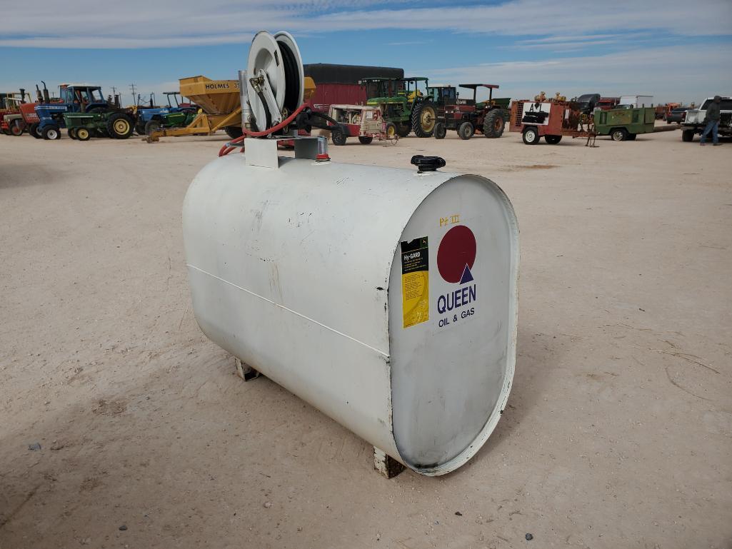 Oil Storage Tank with Hose Reel and Meter Counter