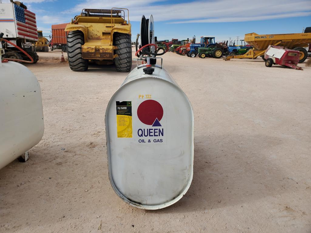 Oil Storage Tank with Hose Reel and Meter Counter
