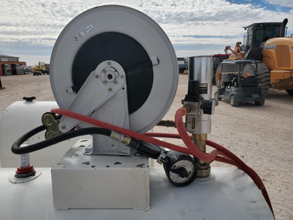 Oil Storage Tank with Hose Reel and Meter Counter