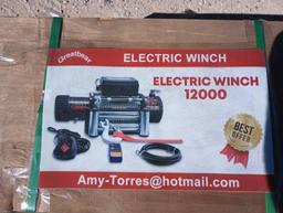 Unused Greatbear 12,000lb Electric Winch