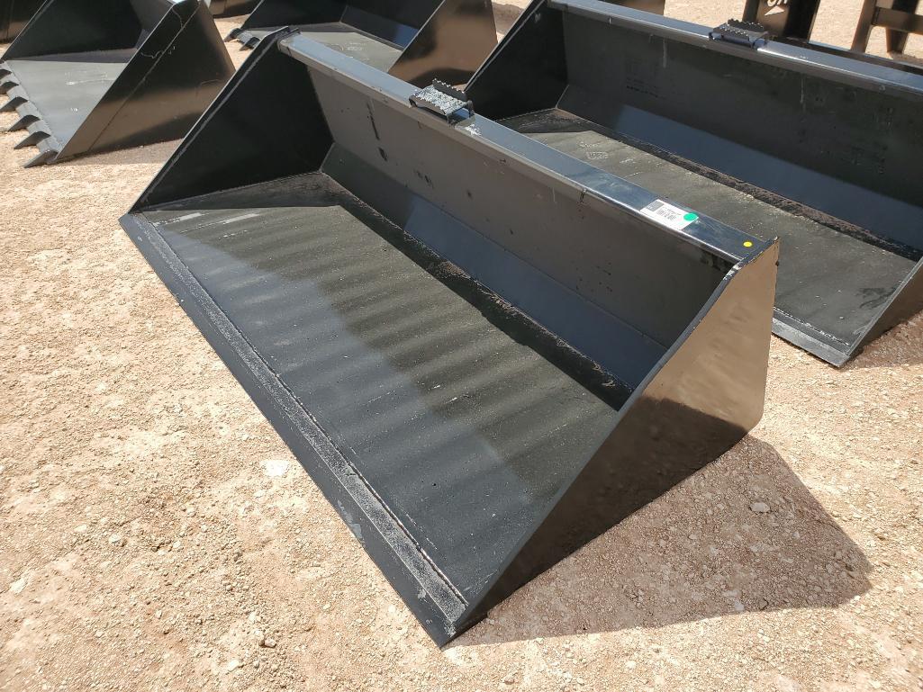 Unused 78" Skid Steer Bucket