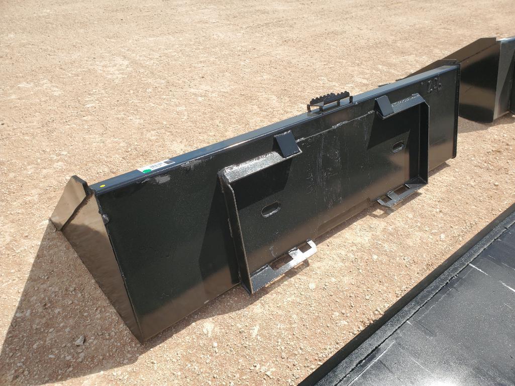 Unused 78" Skid Steer Bucket