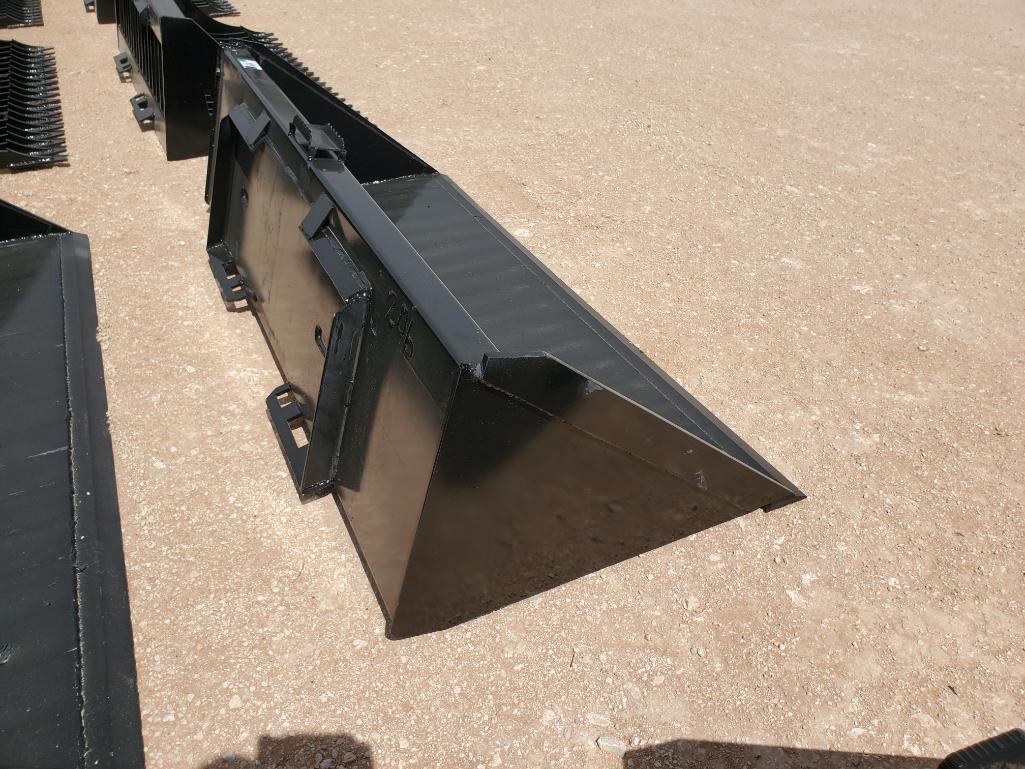 Unused 78" Skid Steer Bucket