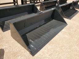 Unused 78" Skid Steer Bucket