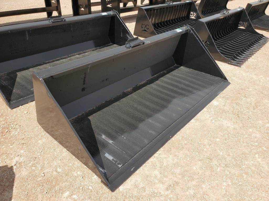 Unused 78" Skid Steer Bucket