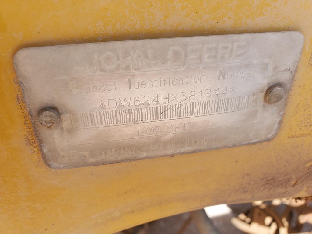 John Deere 624H Wheel Loader
