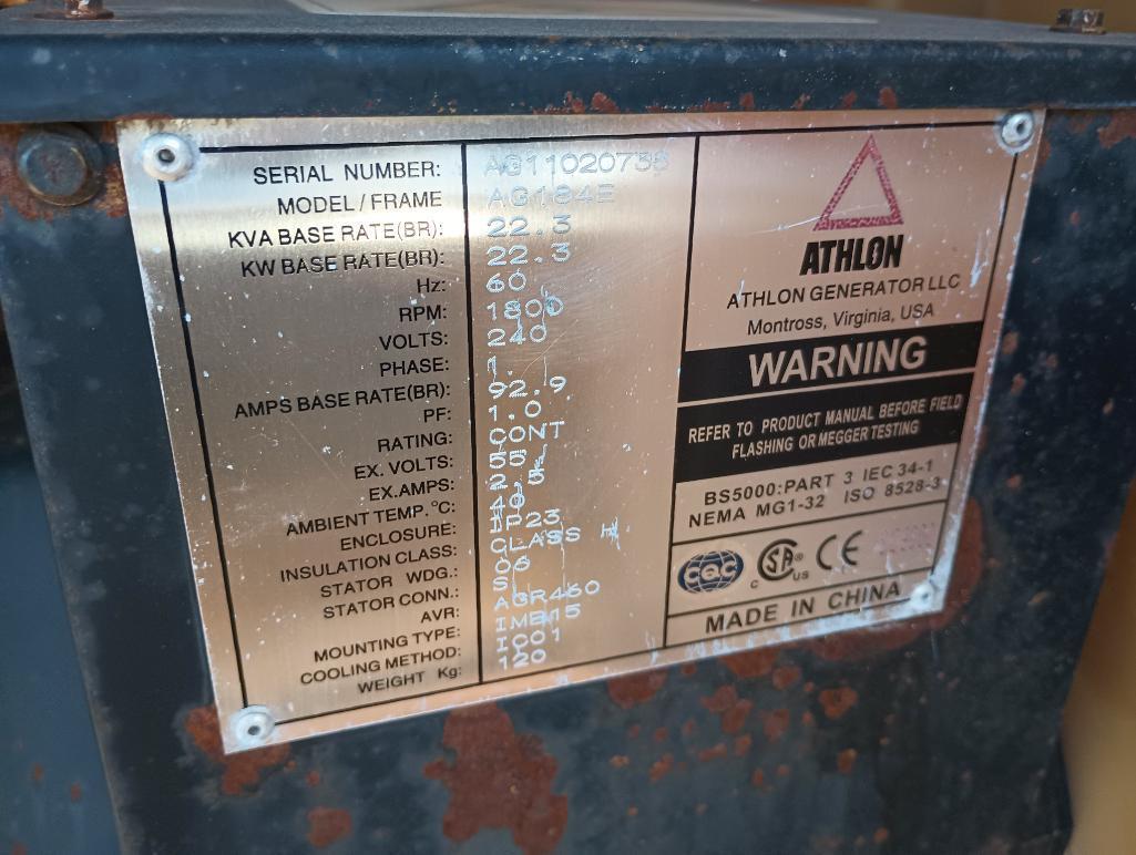 Warren Power Systems WCW204MH Light Tower