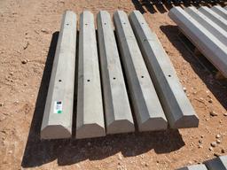 (5) Cement Parking Blocks
